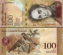 VENEZUELA - PICK 093 d - 100 BOLIVARES - 2009