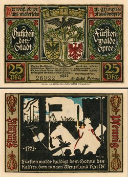 Fürstenwalde - 25 Pfennig