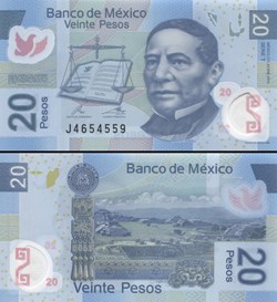 MEXIQUE - PICK 122t - 20 PESOS - 2012