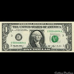 C- 1$ Federal Reserve Notes - Small Size 1993 Series