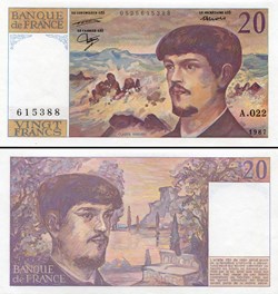 FRANCE - 20 FRANCS - 1987 - A.022
