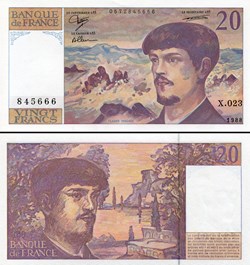 FRANCE - 20 FRANCS - 1988 - X.023