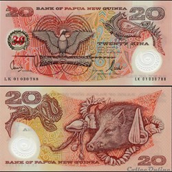PAPOUASIE NOUVELLE GUINÉE - PICK 27 - 20 KINA - 2003