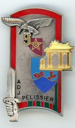 Insigne ENSOA - 146° Promotion Pelissier Edmond