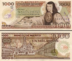 MEXIQUE - PICK 085a.XZ - 1000 PESOS - 1985