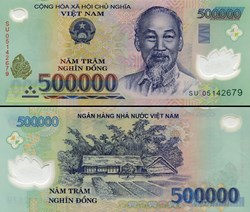 VIETNAM - PICK 124 c - 500,000 ÐONG - 2005