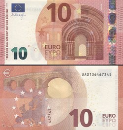 10 EUROS - SIGNATURE DRAGHI - PICK 21 U - FRANCE