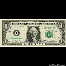 I- 1$ Federal Reserve Notes - Small Size 1977A Series