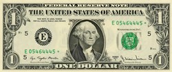 E- 1$ Federal Reserve Notes - Small Size 1977A Series