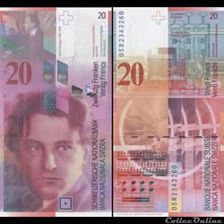 SUISSE - PICK 69 d 3 - 20 FRANCS SUISSE - 2005