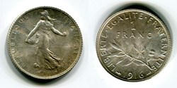Monnaie trésor Mémé et Pépé - 1916