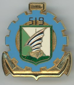 Insigne Terre - 519° Régiment du Train
