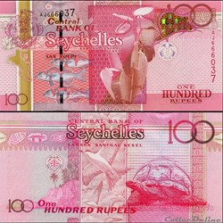 SEYCHELLES - PICK 43 A - 100 ROUPIES SEYCHELLOISES - 2011