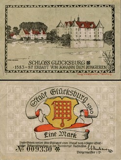 Glücksburg 1 Mark
