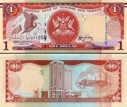 TRINIDAD ET TOBAGO - PICK 46a2 - 1 DOLLAR - 2006