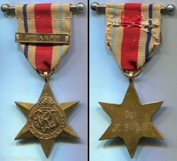 Médaille African Star (1939-1945 )- Royaume Uni