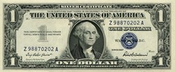 $1 SILVER CERTIFICATE SERIES 1957