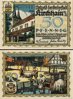Kirchhain 50 Pfennig