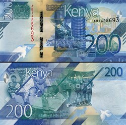 KENYA - PICK 54 a - 200 SHILLINGS - 2019