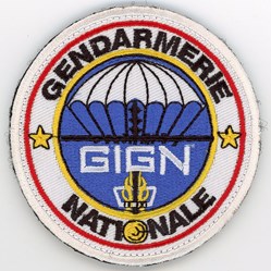 Rondache de manche du GIGN