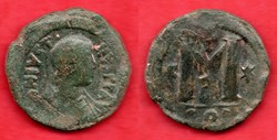 JUSTINIEN I° -  FOLLIS - CONSTANTINOPLE - MBR 83
