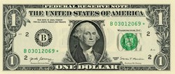 B- 1$ Federal Reserve Notes - Small Size 2017 Series