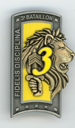 Insigne ENSOA - Insigne d'Honneur du 3° Bataillon