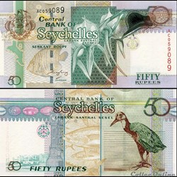 SEYCHELLES - PICK 39 A - 50 ROUPIES SEYCHELLOISES - 2005