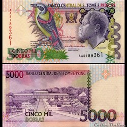 SAO TOME ET PRINCIPE - PICK 65c - 5000 DOBRAS - 2004