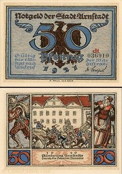 Arnstad - 50 Pfennig
