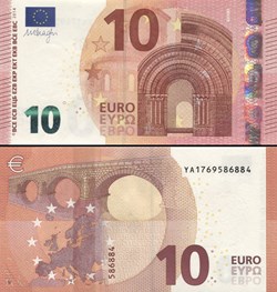 10 EUROS - SIGNATURE DRAGHI - PICK 21 Y - GRÈCE
