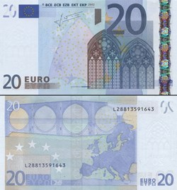 20 EUROS - SIGNATURE TRICHET - PICK 10 L 1 - FINLANDE