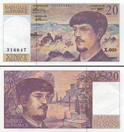 FRANCE - 20 FRANCS - 1993 - X.039