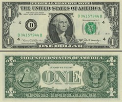 D- 1$ Federal Reserve Notes - Small Size 1969C Series