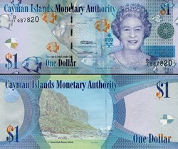 ILES CAYMAN - PICK 38 a  - 1 DOLLAR - 2010