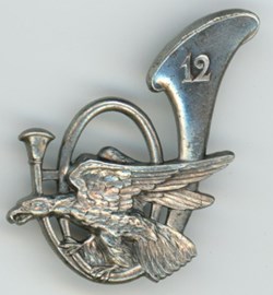 Insigne du 12° Bataillon de Chasseurs Alpins