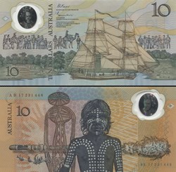 AUSTRALIE - PICK 49 b - 10 DOLLARS - 1988