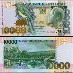 SAO TOME ET PRINCIPE - PICK 66c - 10 000 DOBRAS - 2004