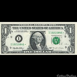 I- 1$ Federal Reserve Notes - Small Size 1995 Series