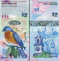BERMUDES - PICK 57a2  - 2 Dollars - 2009