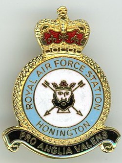 Insigne R.A.F - Royal Air Force Station - Honington