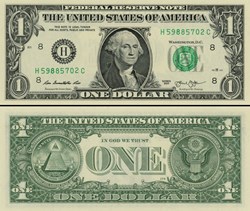 H- 1$ Federal Reserve Notes - Small Size 2013 Series