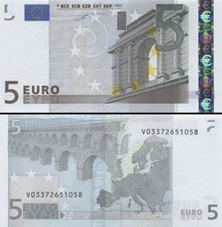 5 EUROS - SIGNATURE DUISENBERG - PICK 1 V - ESPAGNE