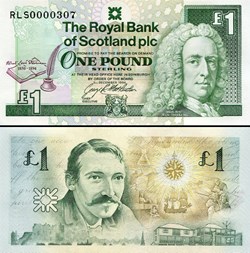 ÉCOSSE - PICK 358a - 1 POUND - ROYAL BANK OF SCOTLAND - 1994