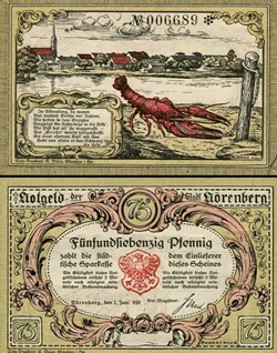 Nörenberg 75 Pfennig