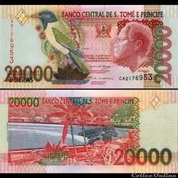 SAO TOME ET PRINCIPE - PICK 67b - 20 000 DOBRAS - 2004