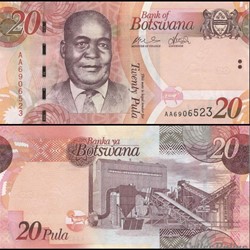 BOTSWANA - PICK 31 A - 20 PULA - 2009