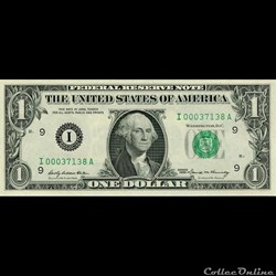 I- 1$ Federal Reserve Notes - Small Size 1969 Series