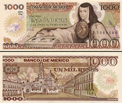 MEXIQUE - PICK 085a.YN - 1000 PESOS - 1985