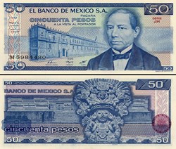 MEXIQUE - PICK 073a.JH - 50 PESOS - 1981